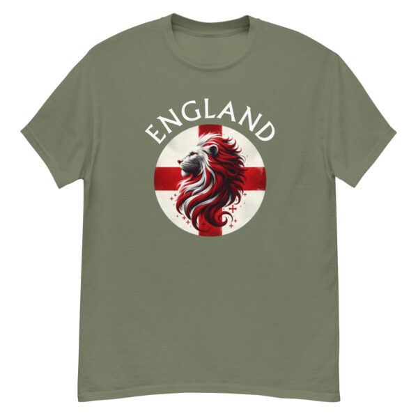 unisex classic tee military green front 667dbe93dd603