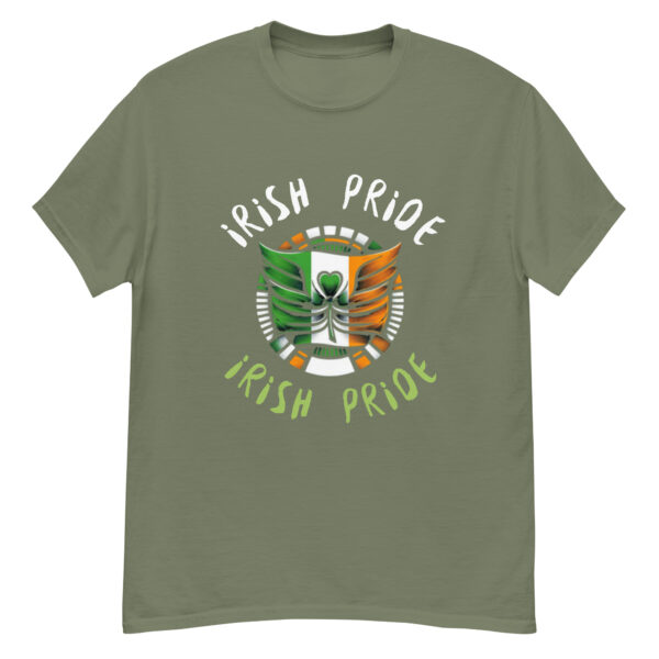 unisex classic tee military green front 667dc2e10be61