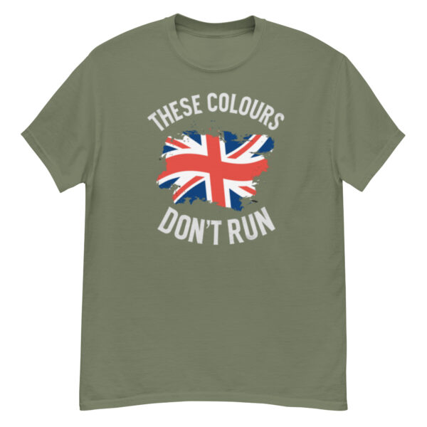 unisex classic tee military green front 667dc63bd83ac