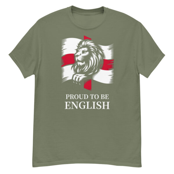unisex classic tee military green front 667dc846865c5