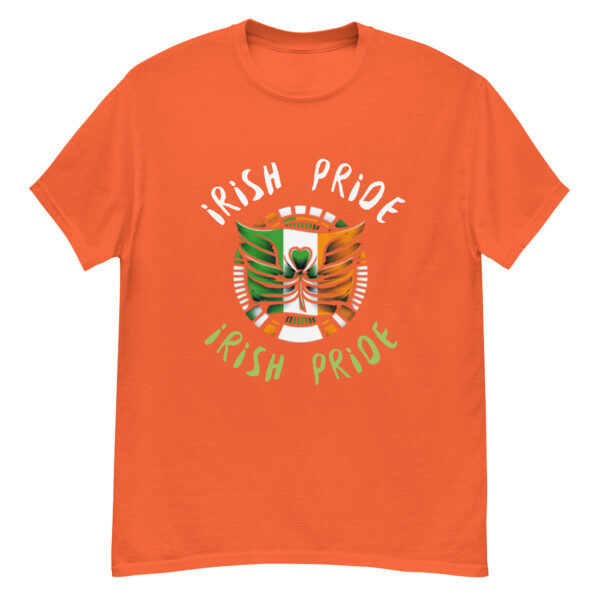 unisex classic tee orange front 667dc2e1219f2