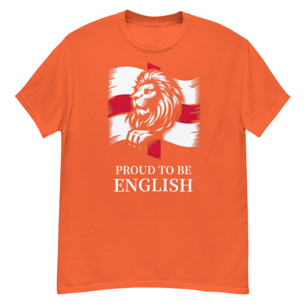 unisex classic tee orange front 667dc8468cf50