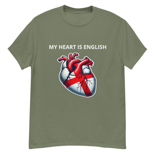 unisex classic tee military green front 66a0ed586c8b7